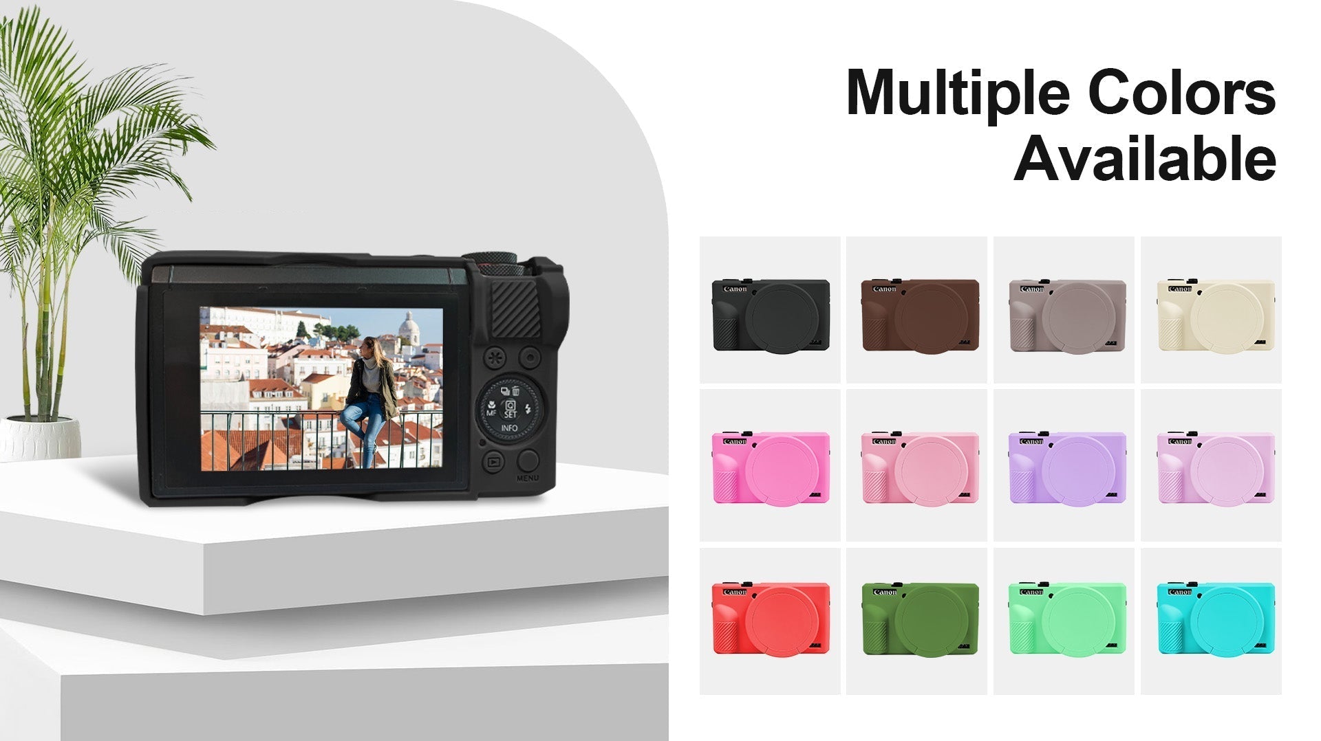 Canon PowerShot V1 Protective Case: Lightweight Protection, Anytime, Anywhere✨