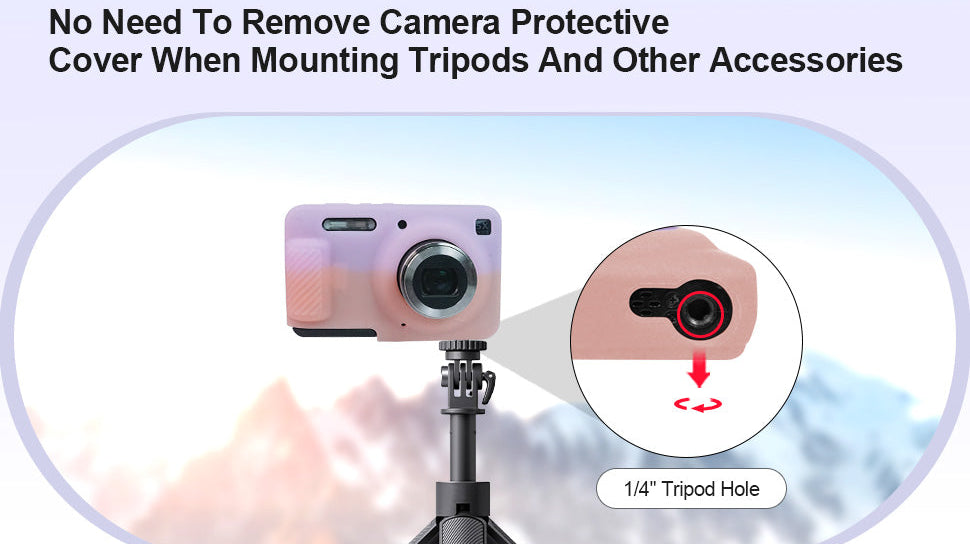 Stylish Dual-Tone Protective Case for Kodak PIXPRO FZ55