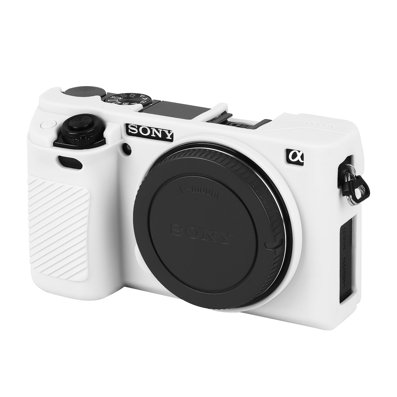 Easy Hood Case for Sony Alpha A6000 ILCE-6000 Digital Camera, Anti-Scratch Soft Silicone Housing Protective Cover Protector Skin