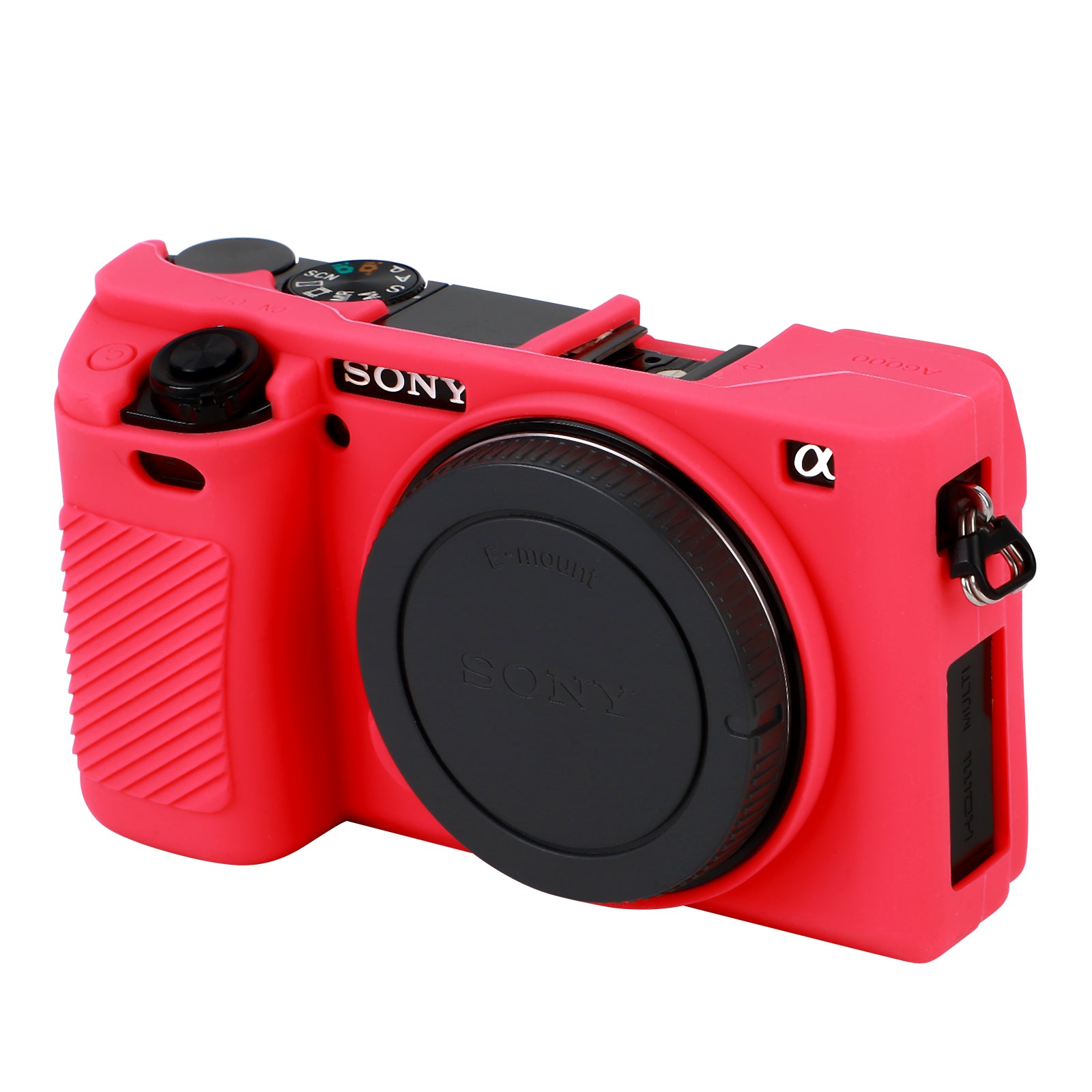 Easy Hood Case for Sony Alpha A6000 ILCE-6000 Digital Camera, Anti-Scratch Soft Silicone Housing Protective Cover Protector Skin