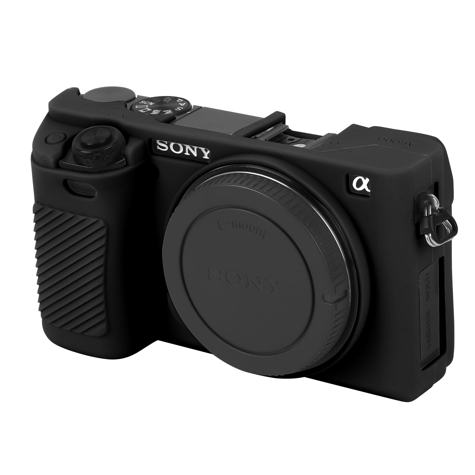 Easy Hood Case for Sony Alpha A6000 ILCE-6000 Digital Camera, Anti-Scratch Soft Silicone Housing Protective Cover Protector Skin
