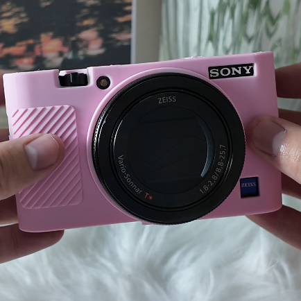 Easy Hood RX100 Case, Soft Silicone Protective Cover Skin for Sony DSC-RX100 M1/M2/M3/M4/M5 Digital Camera