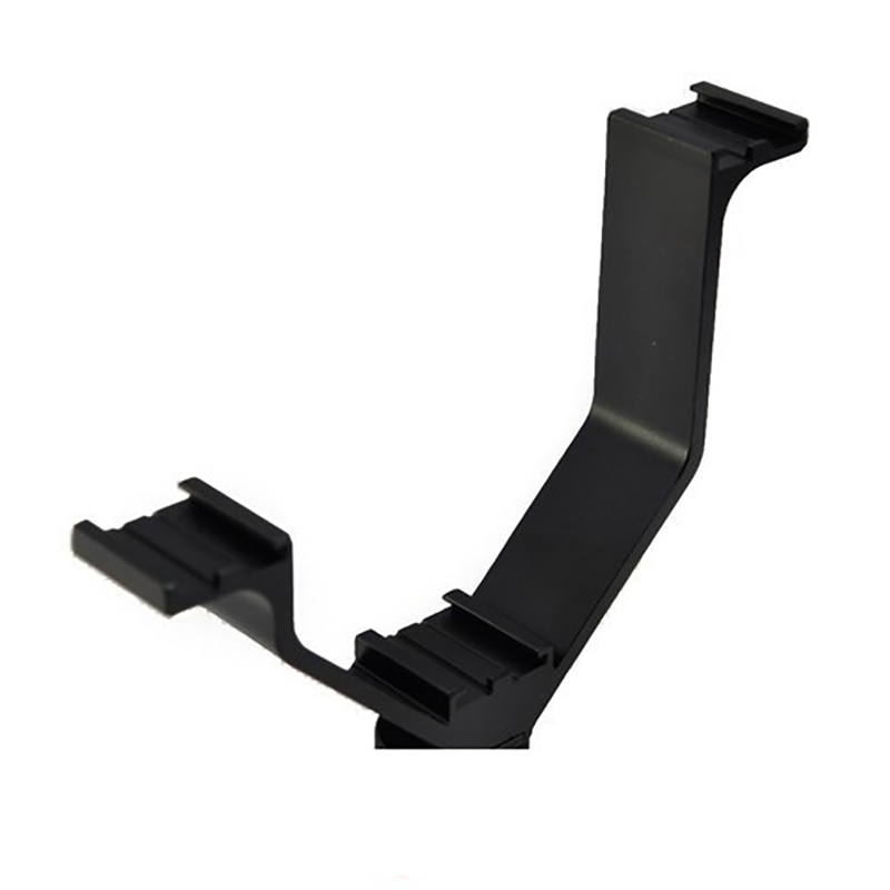 Easy Hood Triple Shoe V-Bracket 3 Universal Cold Shoe Mount Bracket for Nikon Canon Sony DSLR Camera or Camcorder Accessory Such as LED Video Light,Microphone,Monitor,Flash(4.1