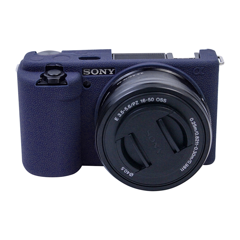 Easy Hood Camera Silicone Case for Sony ZV-E10, Protective Body Cover Skin Soft Silicone Anti-Scatches for Sony ZV-E10 Camera