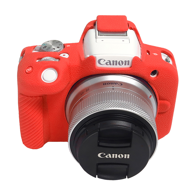 Easy Hood Camera Case for Canon EOS R50/R100 Mirrorless Vlogging Camera, Soft Silicone Case Protective Camera Cover