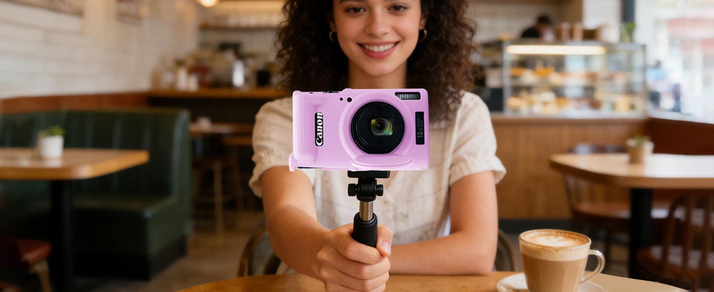 Your Canon IXY 650 / ELPH 360 HS deserves a trendy silicone case!