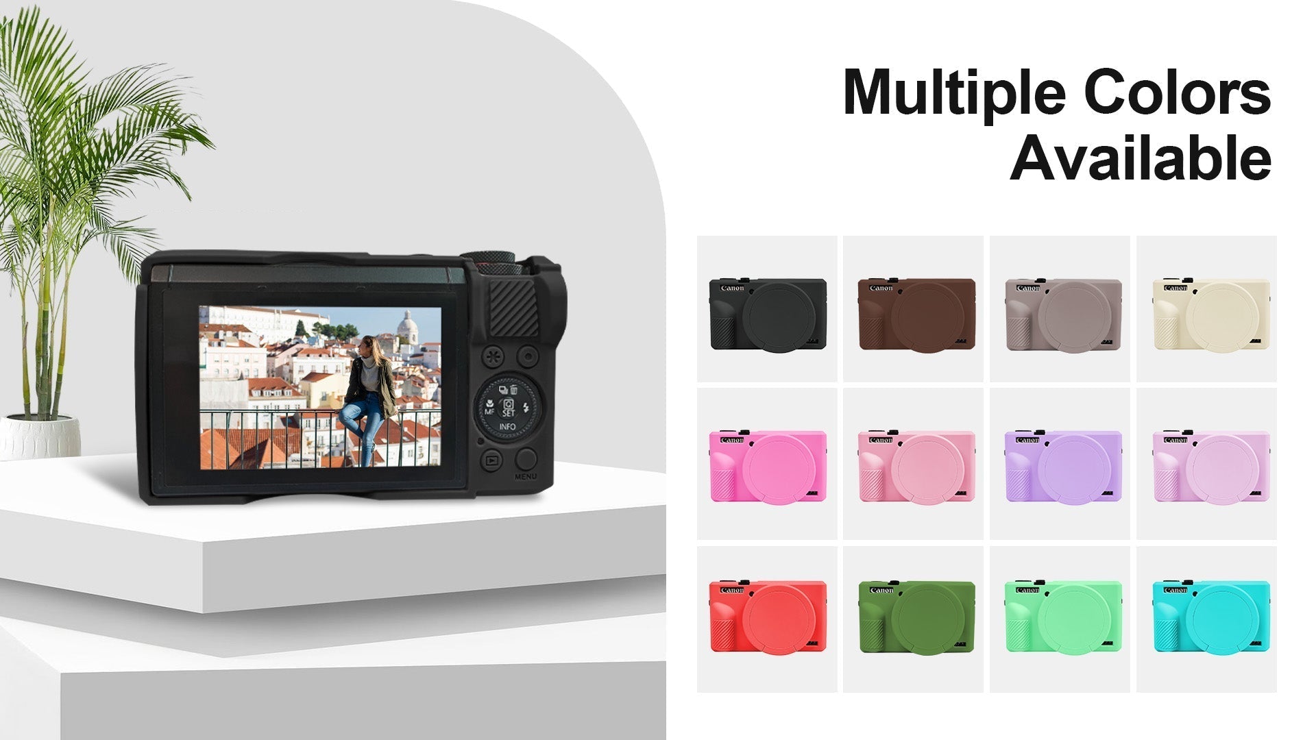 Canon PowerShot V1 Protective Case: Lightweight Protection, Anytime, Anywhere✨