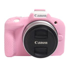Easy Hood R50 Camera Case, Buttons Marking Protective Camera Cover for Canon EOS R50 Mirrorless Vlogging Camera, Soft Silicone Case Body Skin Cover