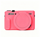 Easy Hood Silikon-Kameratasche für Canon G7X2 mit abnehmbarer Objektivabdeckung, Schutzhülle für Canon Powershot G7X Mark II Digitalkamera, weiche Kameraabdeckung, Gummi-Schutzhülle