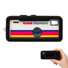 Easy Hood Silicone Case for Kodak Charmera Keychain Digital Camera, Anti-Scratch Protective Cover, Semi-Transparent / Clear / Solid Color