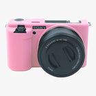 Easy Hood Kameratasche für Sony ZV-E10 II, Weiche Silikon Reise-Tragetasche ZVE10 II Schutzhülle Gehäuse DSLR Kamera Sleeve