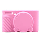 Easy Hood PowerShot SX740/SX730 Kameratasche, Kameraabdeckung Silikon Schutzhülle mit abnehmbarer Objektivabdeckung, kratzfeste weiche Kameragehäuse-Hülle