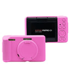 Easy Hood Protective Silicone Case for Kodak Pixpro C1, Soft Camera Cover with Removable Lens Cap, Easy to Install