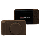 Easy Hood Protective Silicone Case for Kodak Pixpro C1, Soft Camera Cover with Removable Lens Cap, Easy to Install