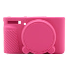 Easy Hood PowerShot SX740/SX730 Kameratasche, Kameraabdeckung Silikon Schutzhülle mit abnehmbarer Objektivabdeckung, kratzfeste weiche Kameragehäuse-Hülle