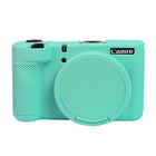 EASY HOOD V1 Tasche, Silikon-Kameraabdeckung mit abnehmbarem Objektivdeckel, weicher Schutz leichter Gehäuseschutz für Canon PowerShot V1 Digitalkamera