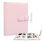 Easy Hood Fotoalbum, Fotoalbum mit 256 Taschen, PU-Leder Fotoalbum für 3 x 5 Zoll Fotos, Hochzeits-, Familien-, Baby-, Jubiläumsbilder, Kunst-Präsentationsmappe, Postkarten, Bilder