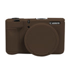 EASY HOOD V1 Tasche, Silikon-Kameraabdeckung mit abnehmbarem Objektivdeckel, weicher Schutz leichter Gehäuseschutz für Canon PowerShot V1 Digitalkamera