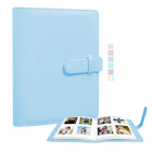 Easy Hood Fotoalbum, Fotoalbum mit 256 Taschen, PU-Leder Fotoalbum für 3 x 5 Zoll Fotos, Hochzeits-, Familien-, Baby-, Jubiläumsbilder, Kunst-Präsentationsmappe, Postkarten, Bilder