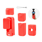 Protective Case for DJI Osmo Pocket 3, Soft Durable Silicone Protective Cover Anti Scratch, Screen Protector Accessories for Osmo Pocket 3
