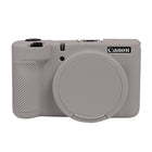 EASY HOOD V1 Tasche, Silikon-Kameraabdeckung mit abnehmbarem Objektivdeckel, weicher Schutz leichter Gehäuseschutz für Canon PowerShot V1 Digitalkamera