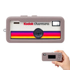 Easy Hood Silicone Case for Kodak Charmera Keychain Digital Camera, Anti-Scratch Protective Cover, Semi-Transparent / Clear / Solid Color