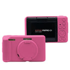 Easy Hood Protective Silicone Case for Kodak Pixpro C1, Soft Camera Cover with Removable Lens Cap, Easy to Install