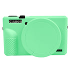 Easy Hood Hülle für Canon PowerShot G7 X Mark III Digitalkamera, weiche Silikon-Schutzhülle mit abnehmbarer Objektivabdeckung für Canon PowerShot G7X Mark III DSLR-Kamera (Schwarz)