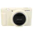 Easy Hood ZV-1F Kameratasche, weiche Silikon-Gummi-Schutzhülle für Sony ZV1F/ZV-1 II/ZV-1M2/ZV-1 Mark II Vlog-Kamera, schlanke Passform, Gehäuseschutz, DSLR-Kamera-Hülle